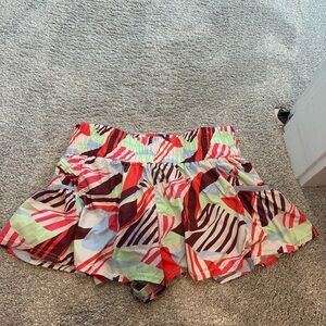 Patterned Get Your Flirt On shorts by Free People Movement